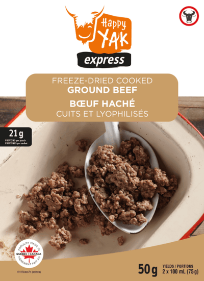 Freeze-dried and ultra-light meals for hiking in Quebec and Canada.