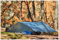 Mount Trail tarp ultralight dyneema composite fiber (cuben fiber) made in Quebec, Canada for long hikes like the pacific crest trail, the international appalachian trail, the appalachian trail: PCT.