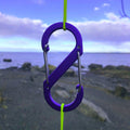 Large double carabiner