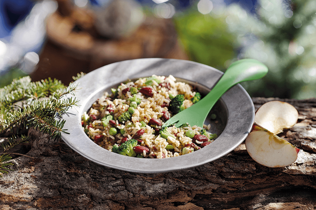 Sunny rice salad - Mount Trail