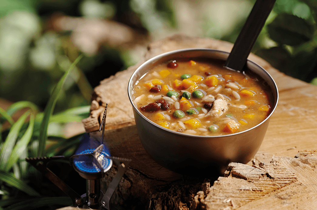 Soupe poulet et orzo - Mount Trail