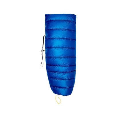 Ultralight feather and down quilt with fill power. Ideal for the long hike.