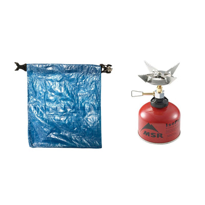 Ultralight mount trail stove bag for long hikes, camping and outdoor activities.