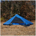 Mount Trail ultralight single-seat tent made in Quebec and Canada from cuben fiber (Dyneema Composite Fabrics).